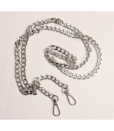 chain bag silver (big size)