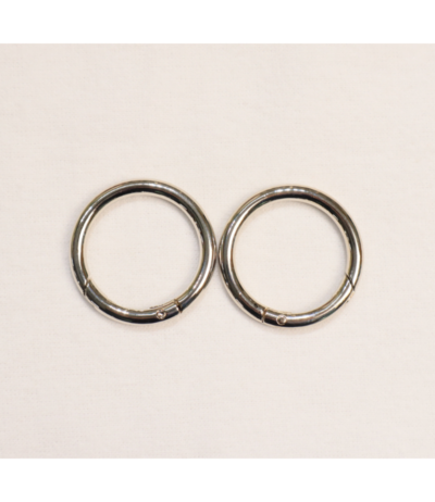 open ring 4.0cm silver