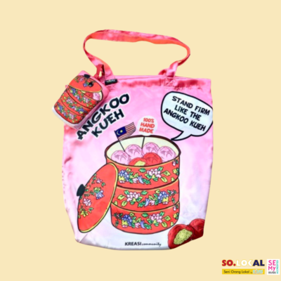 Gambar Produk Kreasi - Eco Tote Bag Angkoo Kueh 2