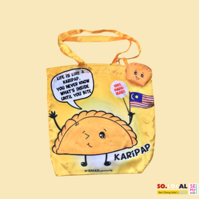 Gambar Produk Kreasi - Eco Tote Bag Karipap 2
