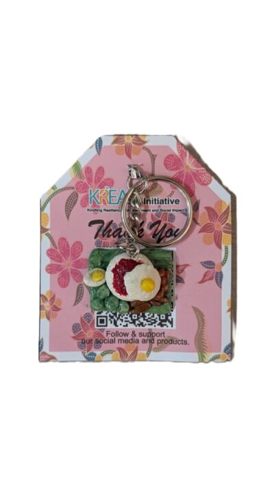 Keychain Nasi Lemak