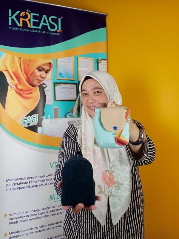 openday menjahit bagpack pouch